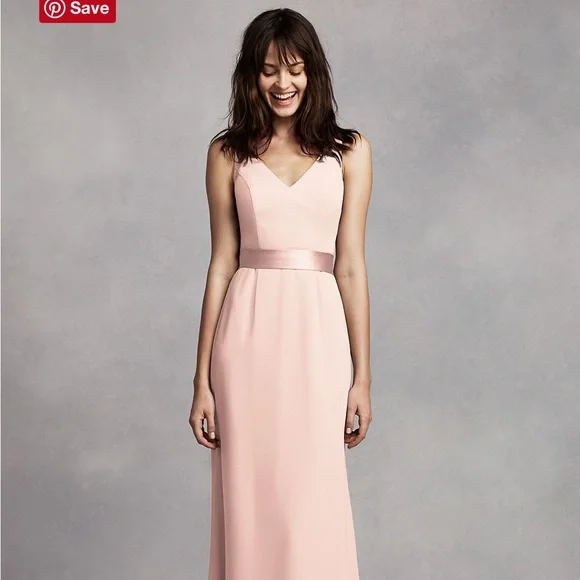 White by Vera Wang | Dresses | Light Pink Dress By Vera Wangim 53 And Wore  3 Inch Heels With The Dress | Poshmark